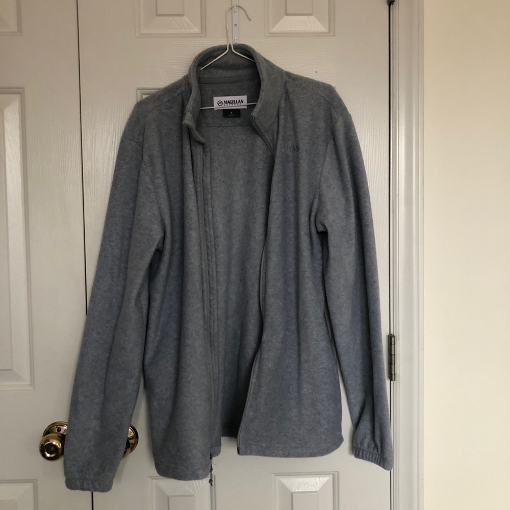 Magellan grey zip up jacket
